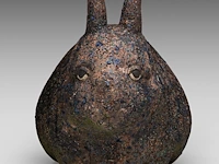 Odile kinart (1945), three rabbits, terracotta smallest: 32 x 40 cm. (12.59 x 15 3/4 in.), tallest: 47 x 55 cm. (18 1/2 x 21.64 in.) - afbeelding 7 van  19