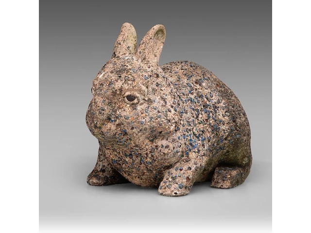 Odile kinart (1945), three rabbits, terracotta smallest: 32 x 40 cm. (12.59 x 15 3/4 in.), tallest: 47 x 55 cm. (18 1/2 x 21.64 in.) - afbeelding 12 van  19