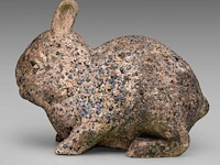 Odile kinart (1945), three rabbits, terracotta smallest: 32 x 40 cm. (12.59 x 15 3/4 in.), tallest: 47 x 55 cm. (18 1/2 x 21.64 in.) - afbeelding 14 van  19