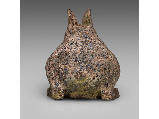 Odile kinart (1945), three rabbits, terracotta smallest: 32 x 40 cm. (12.59 x 15 3/4 in.), tallest: 47 x 55 cm. (18 1/2 x 21.64 in.) - afbeelding 15 van  19