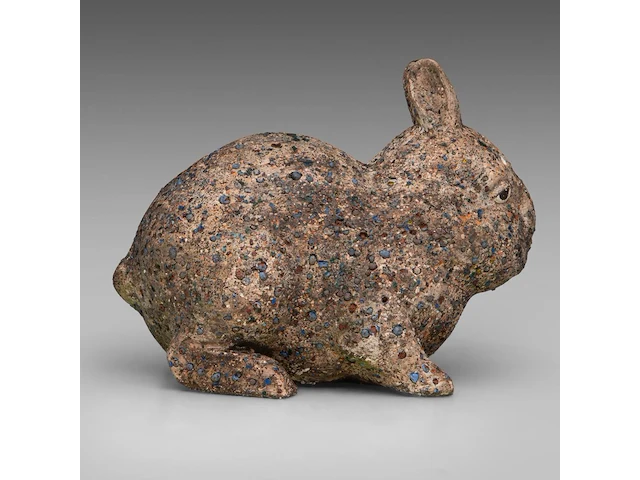 Odile kinart (1945), three rabbits, terracotta smallest: 32 x 40 cm. (12.59 x 15 3/4 in.), tallest: 47 x 55 cm. (18 1/2 x 21.64 in.) - afbeelding 16 van  19