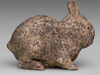 Odile kinart (1945), three rabbits, terracotta smallest: 32 x 40 cm. (12.59 x 15 3/4 in.), tallest: 47 x 55 cm. (18 1/2 x 21.64 in.) - afbeelding 16 van  19