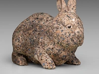 Odile kinart (1945), three rabbits, terracotta smallest: 32 x 40 cm. (12.59 x 15 3/4 in.), tallest: 47 x 55 cm. (18 1/2 x 21.64 in.) - afbeelding 17 van  19
