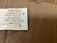 Oeko-tex katoenen draagtas (80x) - afbeelding 2 van  3