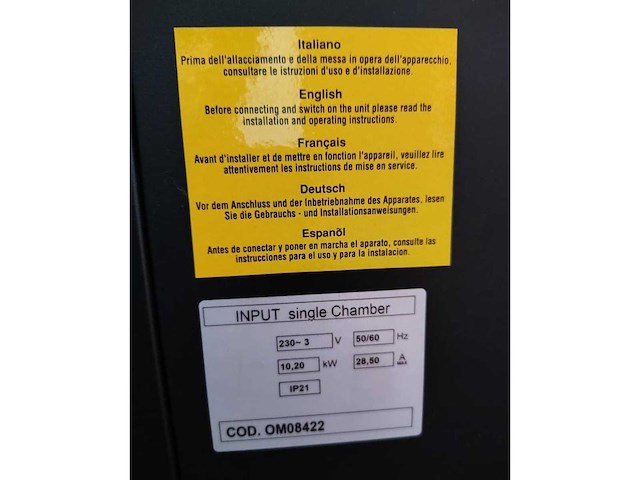 Oem - valido evo 635s em2 - pizzaoven 6+6 - pizzaoven - afbeelding 5 van  11