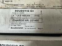 Oerlikon / soudatig alurod amg5 / g3 tig-lasstaven (7x) - afbeelding 4 van  5