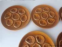 Oesterborden. 5 stuks - afbeelding 3 van  4