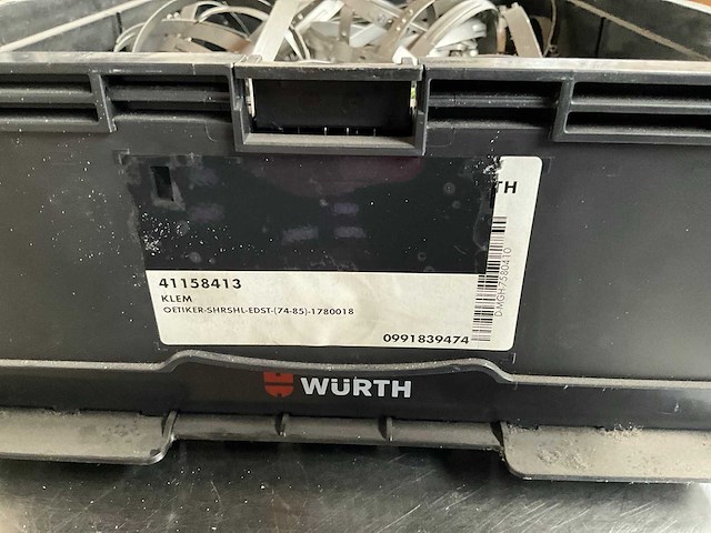 Oetiker 3.65kg klem 74-85 in stapelbare bak - afbeelding 2 van  7