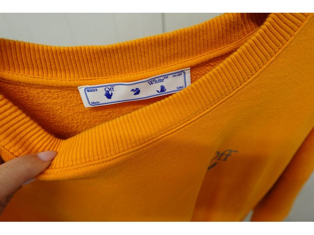 Off white t-shirt kleedje - afbeelding 2 van  3