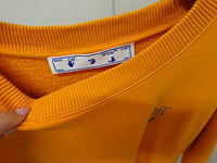 Off white t-shirt kleedje - afbeelding 2 van  3