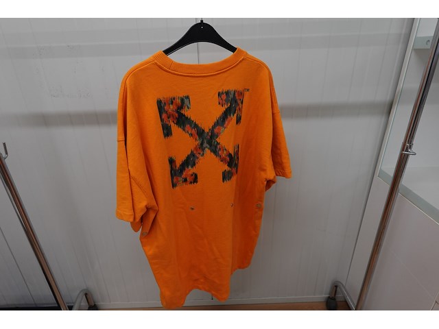 Off white t-shirt kleedje - afbeelding 3 van  3