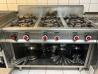 Offcar 6-pits gasvuur - afbeelding 1 van  2