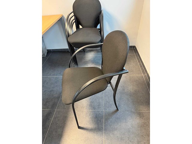 Office chairs set of 5 - kantinestoel - afbeelding 2 van  3