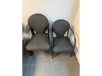 Office chairs set of 5 - kantinestoel - afbeelding 3 van  3