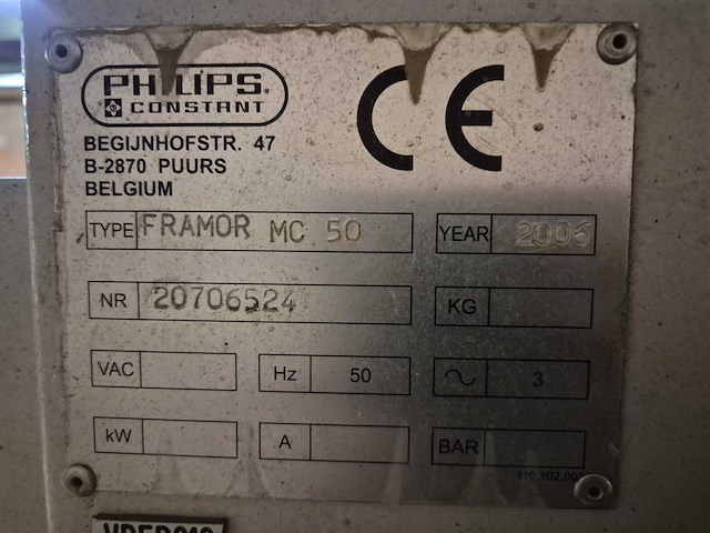 Officina meccanica - philips constant mc50 kettingbeitel - afbeelding 3 van  11