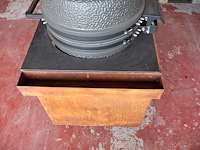 Ofyr kamado table corten 75 pro + bbq - afbeelding 4 van  13