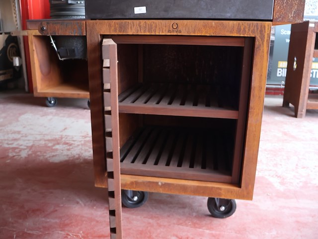 Ofyr mise en place table corten 65 pro - afbeelding 5 van  9