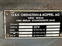 O&k - 2000 - banden graafmachine - afbeelding 22 van  39