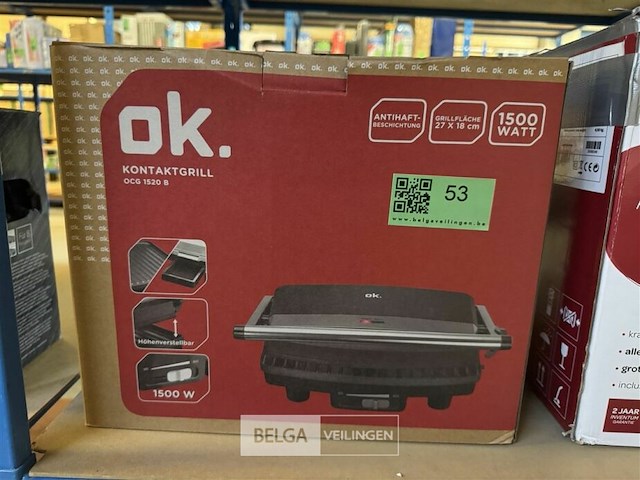 Ok contactgrill - afbeelding 1 van  2