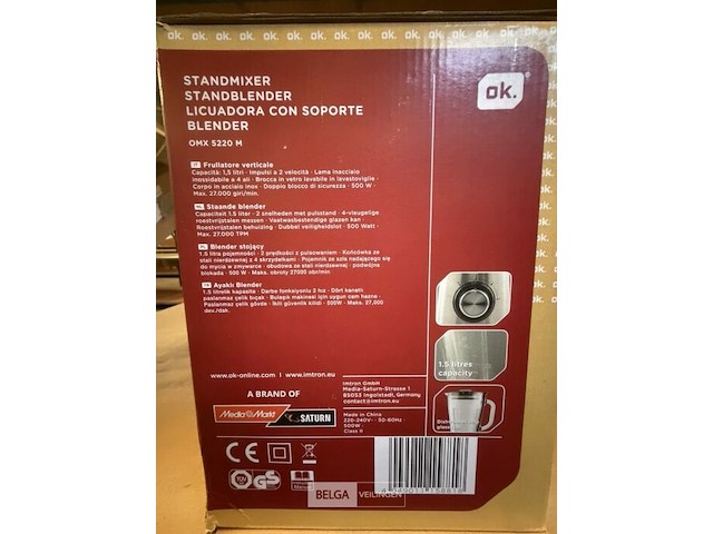 Ok. elektrische blender - afbeelding 2 van  2