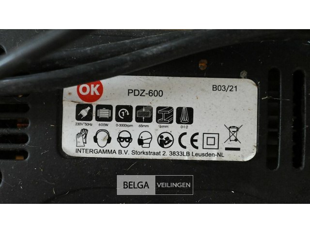 Ok pdz-600 decoupeerzaag - afbeelding 2 van  2