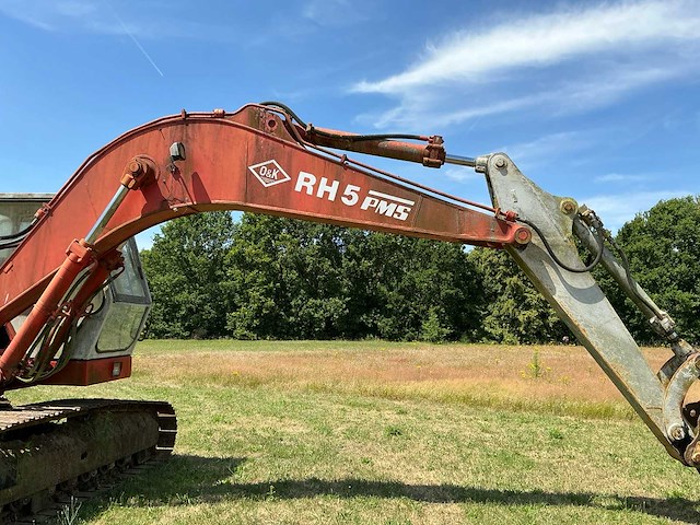 O&k rh5 rupsgraafmachine - motor gereviseerd in 2016 - afbeelding 13 van  15