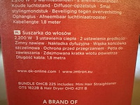Ok. stijltang + haardroger bundle - afbeelding 2 van  2