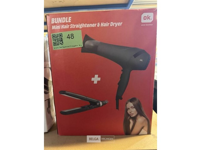 Ok. stijltang + haardroger bundle - afbeelding 2 van  2