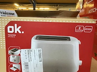 Ok. toaster wit - afbeelding 1 van  2
