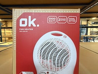 Ok. ventilator wit 2000w - afbeelding 1 van  1