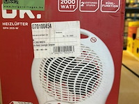 Ok. ventilator wit 2000w - afbeelding 2 van  2