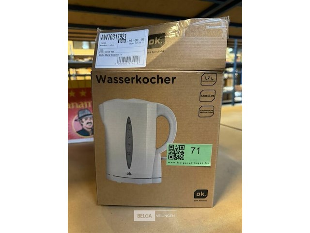 Ok waterkoker - afbeelding 1 van  2