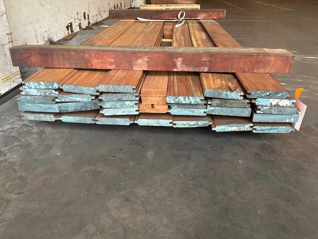 Okan 26x130 hardhout - afbeelding 4 van  4
