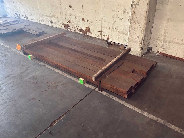 Okan 40x130 hardhout - afbeelding 4 van  8