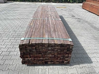 Okan hardhouten onderliggers geschaafd 3950x57x42mm (102x)