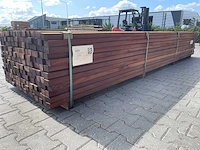 Okan hardhouten regels geschaafd 3950x57x42mm (102x) - afbeelding 1 van  3