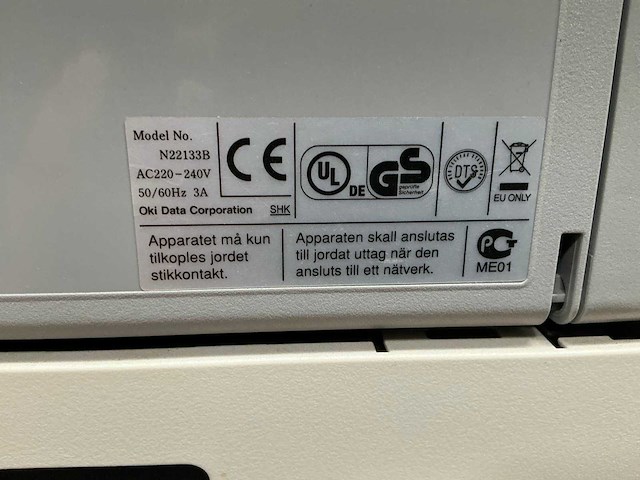 Oki n22133b printer - afbeelding 6 van  6