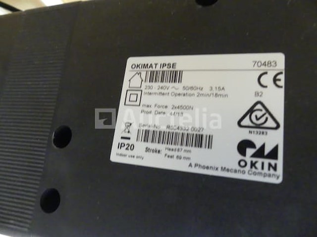 Okin okimat ipse light oak elektrisch bed - afbeelding 3 van  5