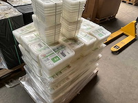 Okt basixx opbergbak met deksel 5,6 l ca. 33 x 19,5 x 12 cm set van 4 stuks (52x) - afbeelding 5 van  7