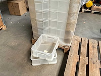 Okt stapelbare opbergbak ca. 43 x 35 x 17,5 cm 20,5 liter (72x)