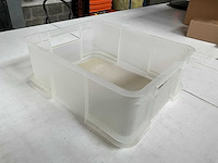Okt stapelbare opbergbak ca. 43 x 35 x 17,5 cm 20,5 liter (72x) - afbeelding 3 van  5