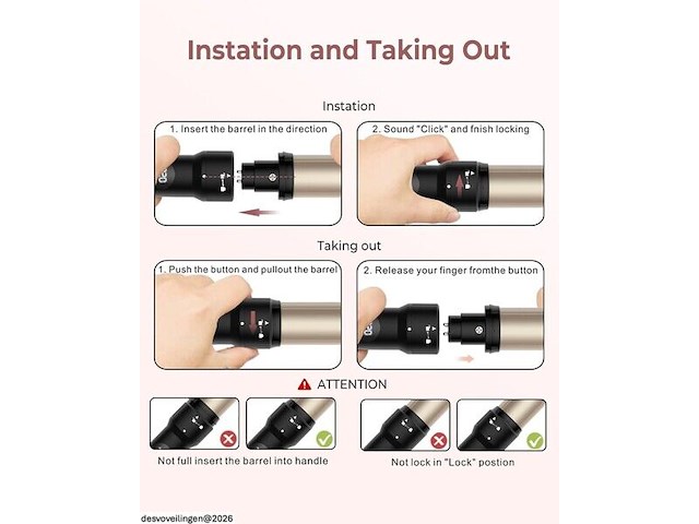 Okwrap 4-in-1 thermische borstelset - afbeelding 3 van  5