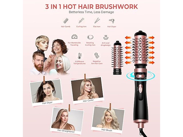 Okwrap föhnborstel - afbeelding 3 van  5