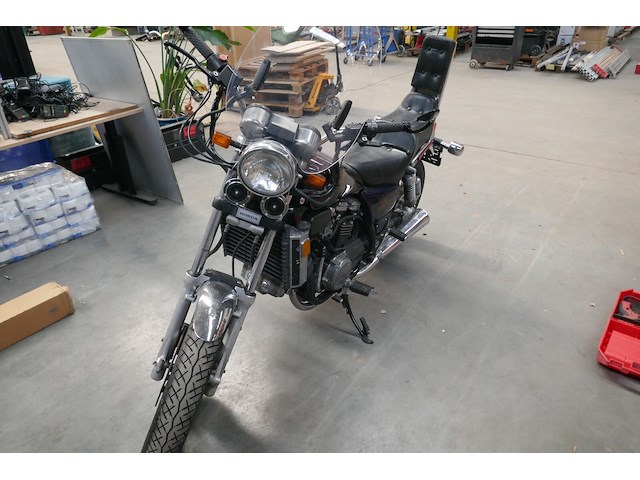 Old timer moto honda (1984 / jh2 rc2 101 em 005 952) + lederen motorjas richa - afbeelding 2 van  16