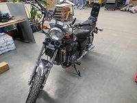 Old timer moto honda (1984 / jh2 rc2 101 em 005 952) + lederen motorjas richa - afbeelding 2 van  16