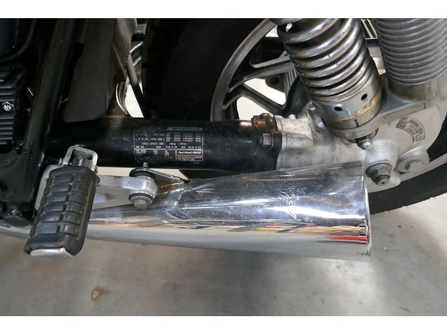 Old timer moto honda (1984 / jh2 rc2 101 em 005 952) + lederen motorjas richa - afbeelding 6 van  16