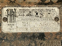 Oldtimer fiat 1100 - afbeelding 41 van  52