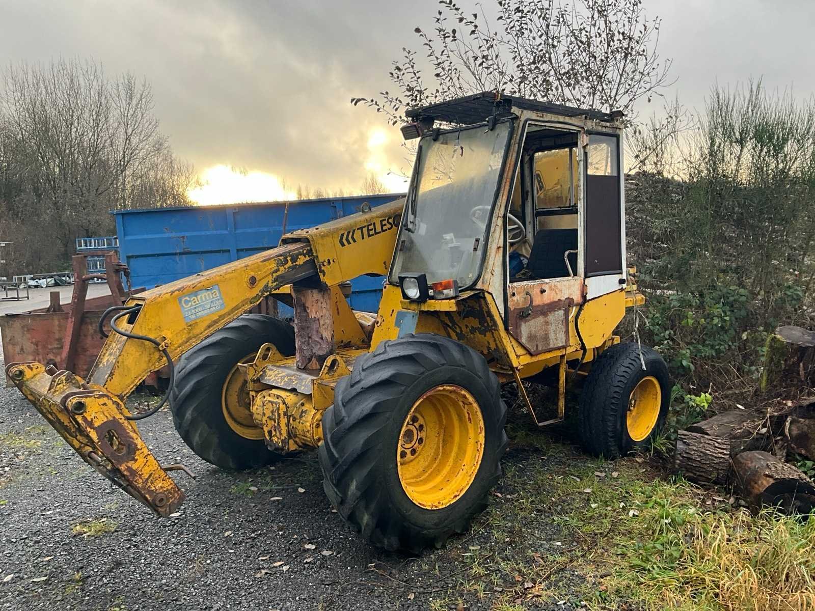 Oldtimer tractoren, houtbewerkingsmachines en bosbouwmachines