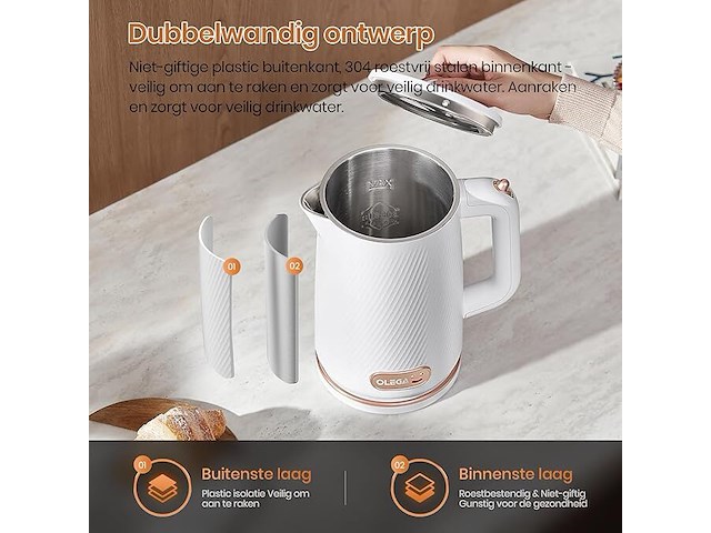 Olega waterkoker - afbeelding 3 van  5