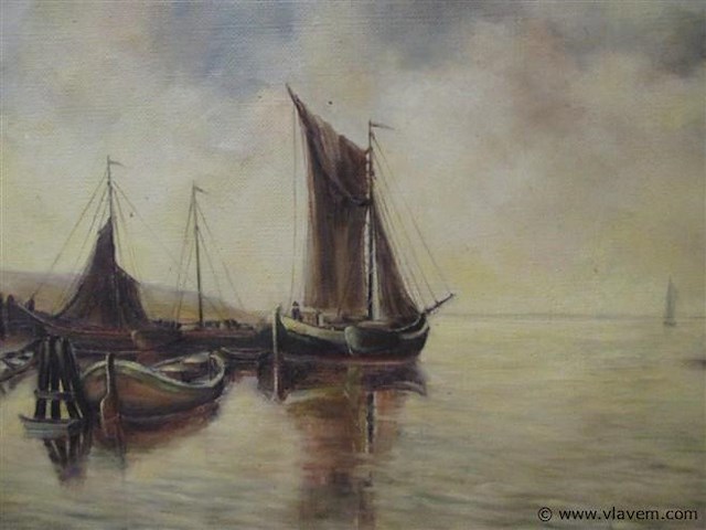 Olie op doek - afbeelding 2 van  3